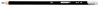 Obrázek Trojhranná tužka Kores - HB / černá / s pryží