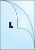 Obrázek Zakládací obal A4 silný - tvar L matný / 140 my / 10 ks
