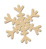 Zobrazit detail produktu - Dřevěné výřezy - 6 cm / vločka Obrázek Dřevěné výřezy - 6 cm / vločka