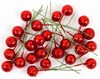 Zobrazit detail produktu - Cesmína ovoce - výška 12 / červená glitter, 24 ks Obrázek Cesmína ovoce - výška 12 / červená glitter, 24 ks