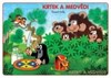 Zobrazit detail produktu - Omalovánky A5 - Krtek a medvědi Obrázek Omalovánky A5 - Krtek a medvědi