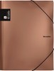Zobrazit detail produktu - Spisové desky A4 s gumou METALLIC - měděná Obrázek Spisové desky A4 s gumou METALLIC - měděná