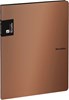 Zobrazit detail produktu - Desky A4 kroužkové METALLIC - 4-kroužek / měděná Obrázek Desky A4 kroužkové METALLIC - 4-kroužek / měděná