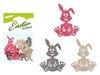 Zobrazit detail produktu - Dekorace zajíc barevný - dřevo / 12ks / 4cm / mix Obrázek Dekorace zajíc barevný - dřevo / 12ks / 4cm / mix