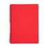 Obrázek Blok kroužkový CLASSIC - A5 / linka / červená