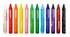 Obrázek Voskové pastelky trojhranné Kores Kraynones - 12 barev / Jumbo