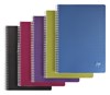 Obrázek Blok kroužkový Clairefontaine Linicolor intesive A4 - čtvereček / 50 listů / mix barev