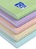 Obrázek Kniha záznamní lepená Oxford Touch pastel mix - A5 / linka / 96 linka
