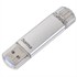 Obrázek Flash Pen Laeta twin - stříbrná / 32 GB /  USB 3.1