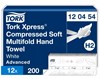 Zobrazit detail produktu - Tork papírové ručníky skládané 120454 H2 XPress - Z-Z bílé 12 x 200 ks Obrázek Tork papírové ručníky skládané 120454 H2 XPress - Z-Z bílé 12 x 200 ks