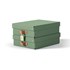 Obrázek Úložný box Leitz Puro M nízký - zelená / 2 ks