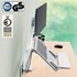 Obrázek Ergonomické duální rameno Leitz Ergo pro monitor a notebook