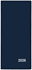 Obrázek Diář kapesní PVC - měsíční / modrá