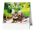 Obrázek Kalendář stolní MINI Kočky / BSL9