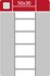 Obrázek Etikety pro termotransferové tiskárny - 50 x 30 mm / 3000 etiket na kotouči