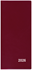Obrázek Diář kapesní PVC - měsíční / bordó