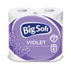 Obrázek Papír toaletní Big Soft Violet - dvouvstvý / bílá
