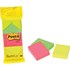 Obrázek Samolepicí bločky Post-it - 51 mm x 38 mm / 3 x 100 lístků neon
