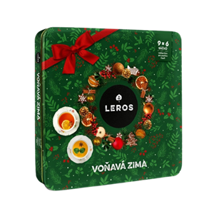 Obrázek Dárková kazeta čajů Leros - Voňavá zima / 9 x 6 ks