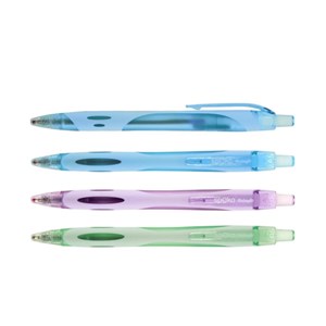 Obrázek Kuličkové pero Spoko ReLeaf Active Transparent - barevný mix