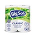 Obrázek BigSoft papírové utěrky v roli Classic extra bílé 2-vrstvé 2ks