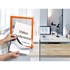 Obrázek Rámeček samolepicí DURAFRAME® A4 - oranžová / 2 ks