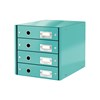 Obrázek Zásuvkový box Leitz Click & Store - 4 zásuvky / ledově modrá