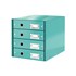 Obrázek Zásuvkový box Leitz Click & Store - 4 zásuvky / ledově modrá