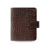 Obrázek Diář Filofax Classic Croc - kapesní / kaštanová
