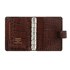 Obrázek Diář Filofax Classic Croc - kapesní / kaštanová