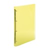 Obrázek Desky A4 kroužkové průsvitné - 4 - kroužek / žlutá