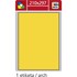 Obrázek Print etikety A4 pro laserový a inkoustový tisk - 210 x 297 mm (1 etiketa/ arch) žlutá