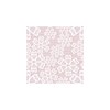Obrázek Papírové ubrousky 33x33 / 20ks / 3vr. - krajka růžová
