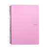 Obrázek Blok kroužkový PASTELINi - A4 / linka / růžová