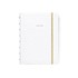Obrázek Blok Filofax Notebook Moonlight bílá - A5/56l