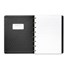 Obrázek Blok Filofax Notebook Moonlight bílá - A5/56l