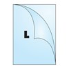 Obrázek Zakládací obal Concorde A4 silný - tvar L čirý / 180 my / 10 ks