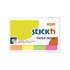 Obrázek Samolepicí záložky Stick´n by Hopax - 20 x 50 mm / 4 x 50 lístků / neon