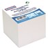 Obrázek Záznamní kostka bílá - 8,3 cm x 8,3 cm x 7,5 cm / nelepená vazba