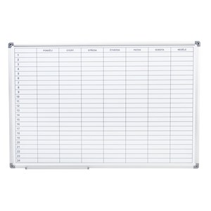 Obrázek Plánovací tabule - týdenní 60 x 90 cm