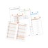 Obrázek Náhradní vložky do diářů ADK - A5 / sada týdenní