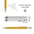 Obrázek Kuličkové pero multifunkční 5v1 - žlutá