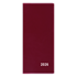 Obrázek Diář kapesní PVC - měsíční / bordó