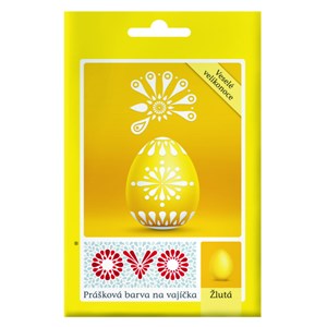 Obrázek Prášková barva na vajíčka OVO® - žlutá
