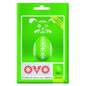 Obrázek Prášková barva na vajíčka OVO® - zelená