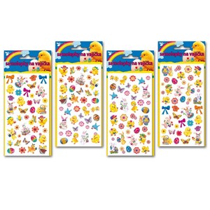 Obrázek Samolepky na vajíčka tradiční - mix motivů