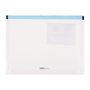 Obrázek Spisové desky DELI Fashion na zip - A4 / barevný mix