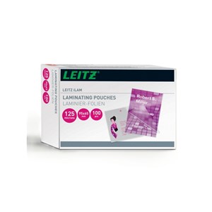 Obrázek Laminovací pouzdra Leitz iLAM 65 x 95 mm - 125 mic / 100 ks