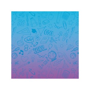 Obrázek Ubrus PVC Ombre - girl / 65 x 50 cm