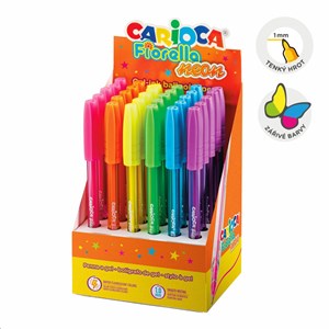 Obrázek Kuličkové pero Carioca Fiorella - mix neon